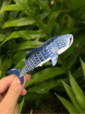 Whaleshark Clip Blue