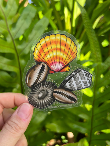Hawaiian Shells Sticker